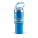 Tumbler Térmico Flip Straw Varsity Azure Stripes | 887ml