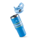 Tumbler Térmico Flip Straw Varsity Azure Stripes | 887ml