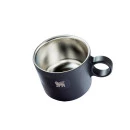 Caneca Daybreak Cappuccino com Pires Stanley Matte Black | 192ML