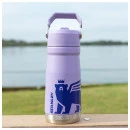 Garrafa Térmica Flip Straw Youth Stanley Lavender | 500ML