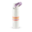 Garrafa Térmica Aerolight Fast Flow Varsity Cream Lilac Stripes | 710ml