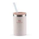 Can Cooler com canudo Rose Quartz | 296ML