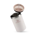 Can Cooler com canudo Rose Quartz | 296ML