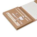 Kit Escritório Capa em Papel Kraft extra