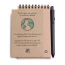 Mini Caderno Capa em PP c/ Caneta extra