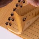 Caderno Capa em Bambu c/ Caneta (14x09cm) extra
