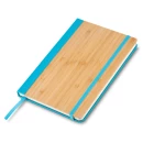 Caderno Capa em Bambu e PU extra
