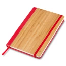 Caderno Capa em Bambu e PU extra
