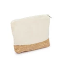 Nécessaire em Algodão 140g/m2 e Cortiça extra