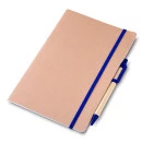 Caderno capa em papel Kraft com caneta extra
