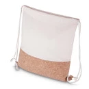 Sacola/Mochila em Algodão e Cortiça 140g/m² (39x37x8,5cm) extra