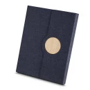 Caderno Capa em RPET e Detalhe em Bambu extra