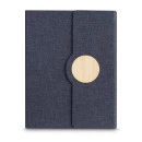 Caderno Capa em RPET e Detalhe em Bambu extra