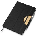 Caderno Capa em RPET e detalhe em Bambu extra