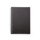 CADERNO PEQUENO DE COURO SINTÉTICO
