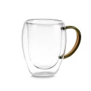 Caneca de Vidro Borossilicato extra
