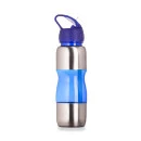 SQUEEZE PLASTICO C/ METAL 600ML