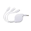CABO USB RETRÁTIL C/ 3 PONTAS 