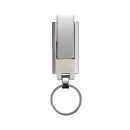 PEN DRIVE CHAVEIRO METAL GRANDE 8 GB RETRÁTIL