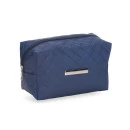 NECESSAIRE PUFF MATELASSÊ C/ DETALHE PRATA 