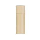 PEN DRIVE BAMBU REDONDO 16GB  COM TAMPA 