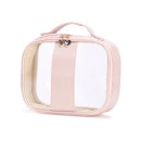 NECESSAIRE EM PVC E PU TAM.M