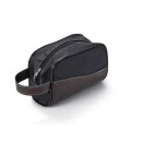 NECESSAIRE COURO SINT. E NYLON-PRE