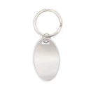 CHAVEIRO OVAL PLASTICO/METAL