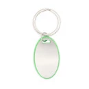 CHAVEIRO OVAL PLASTICO/METAL