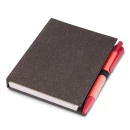 Bloco de anotações c/ Caneta (13x11cm) extra