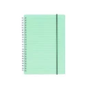 CADERNO COM CAPA PLÁSTICA