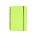 CADERNO COM CAPA PLÁSTICA