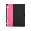 CADERNO FICHÁRIO DE COURO SINTÉTICO