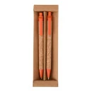KIT ECOLÓGICO CANETA E LAPISEIRA CORTIÇA