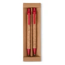 KIT ECOLÓGICO CANETA E LAPISEIRA CORTIÇA