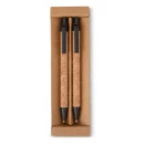 KIT ECOLÓGICO CANETA E LAPISEIRA CORTIÇA
