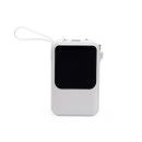 POWER BANK 10.000MAH C/ LANTERNA E MULTISSAÍDAS