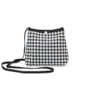 MINI BOLSA TRANSVERSAL EM ALGODÃO