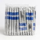 PACOTE COM CANETA PLÁSTICA