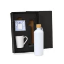 KIT GARRAFA, CANECA E FONE BLUETOOTH - 3 PÇS