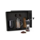 KIT PARA CAFÉ COM COPO TÉRMICO - 3 PÇS