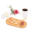 KIT PARA CAFÉ COM VELA AROMATIZADA - 4 PÇS