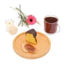 KIT PARA CAFÉ COM VELA AROMATIZADA - 3 PÇS
