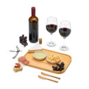 KIT PETISCO E VINHO - 8 PÇS