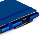 CADERNETA S/ PAUTA AZUL - 12,2X17 CM