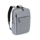 MOCHILA EM POLIÉSTER 300D - MELANGE CINZA - 14L