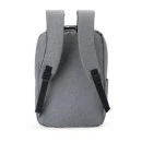 MOCHILA EM POLIÉSTER 300D - MELANGE CINZA - 14L