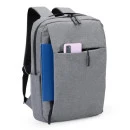 MOCHILA EM POLIÉSTER 300D - MELANGE CINZA - 14L