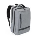 MOCHILA EM POLIÉSTER 300D - MELANGE CINZA - 18L