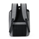 MOCHILA EM POLIÉSTER 300D - MELANGE CINZA - 18L